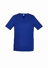 Eh Ladies Vneck Scrub Top With Emb (cotton Rich) 