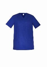 Eh Mens/unisex Vneck Scrub Top With Emb (cotton Rich) 