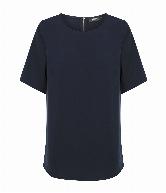 Eh Ladies Taylor Ss Zip Back Top With Emb 