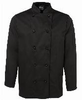 Jb Long Sleeve Chefs Jacket With Emb 