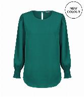 EH Ladies Freya Cuff Top With Emb 